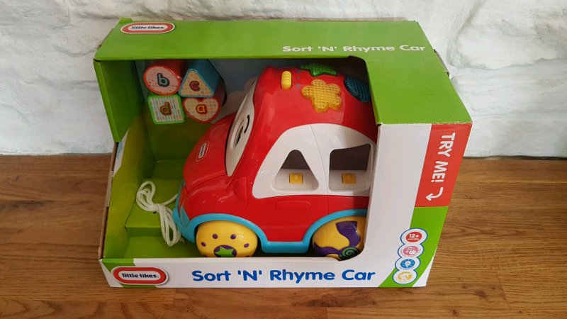 little tikes sort n rhyme car